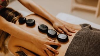 Ambiente de spa aconchegante